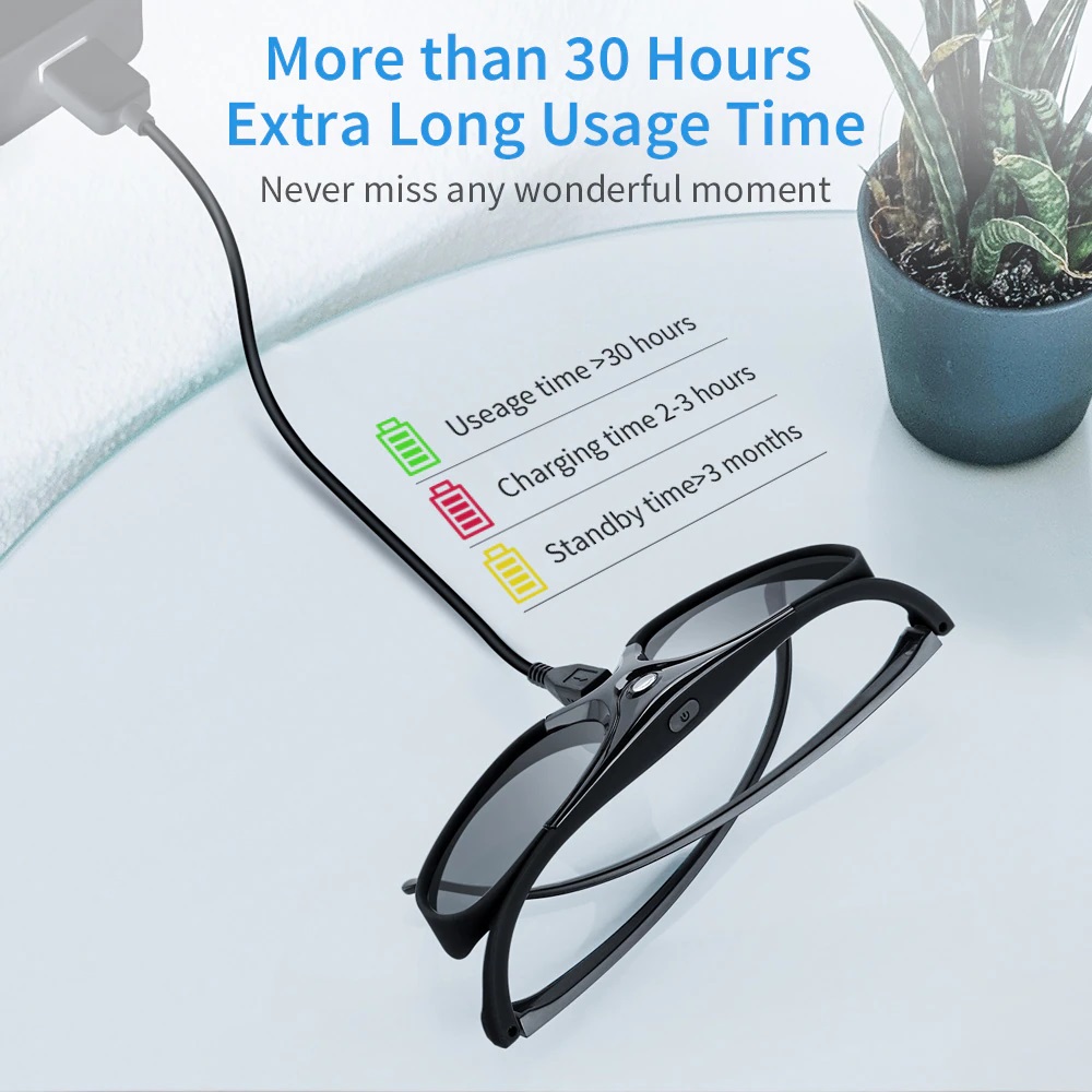boblov 3d glasses long life