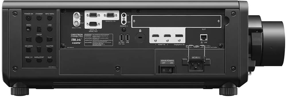 pt-req12be rear panel