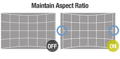 PT-VMZ7ST Aspect Ratio