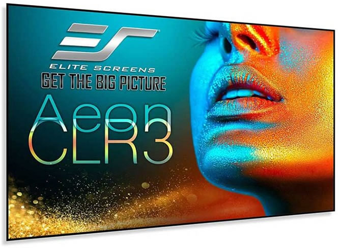 Elite Screens CLR3 Aeon ALR Fixed Projector Screen