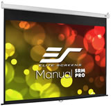 Elite Screens Slow Retract Mechanism Screen