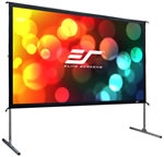 Elite Screens Fast Fold Indoor / Outdoor Projector Screen