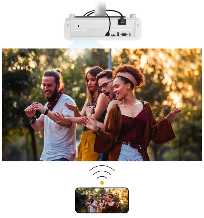 LX750-4K wireless casting