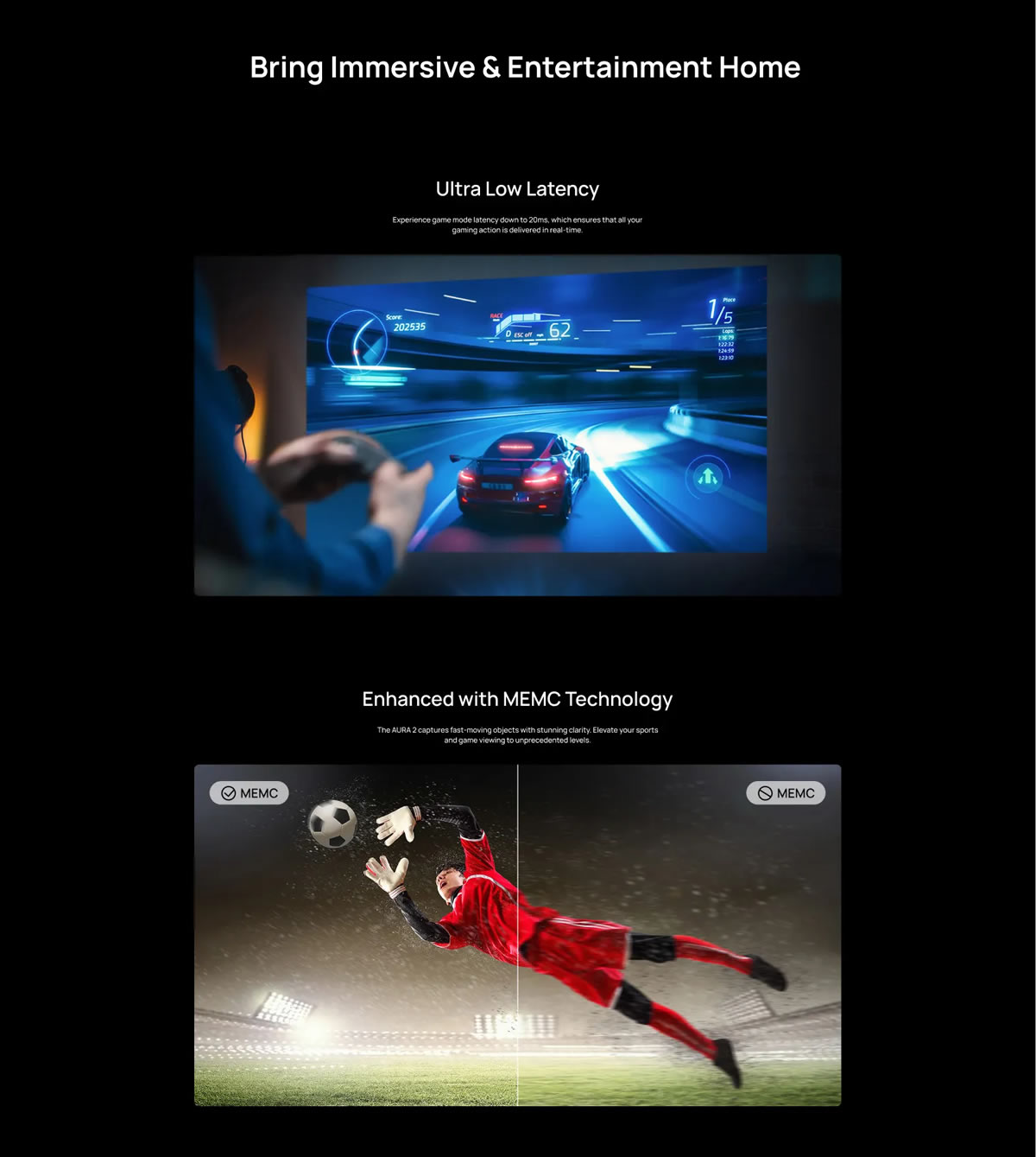 Xgimi Aura 2 Gaming